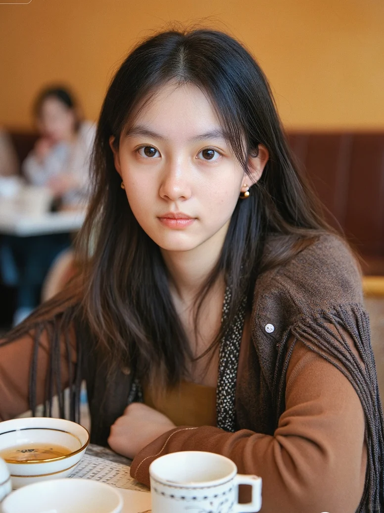 原相机素颜 第二张更好看吗