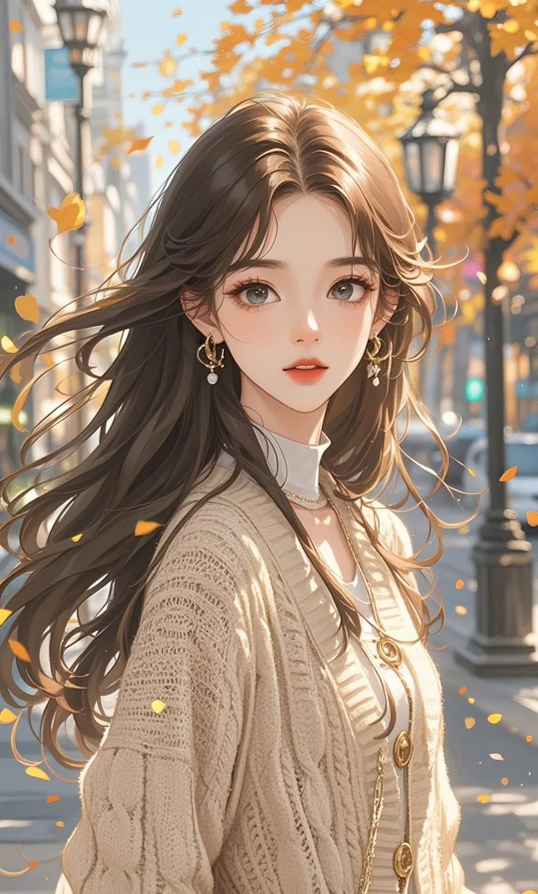 AI美女壁纸头像