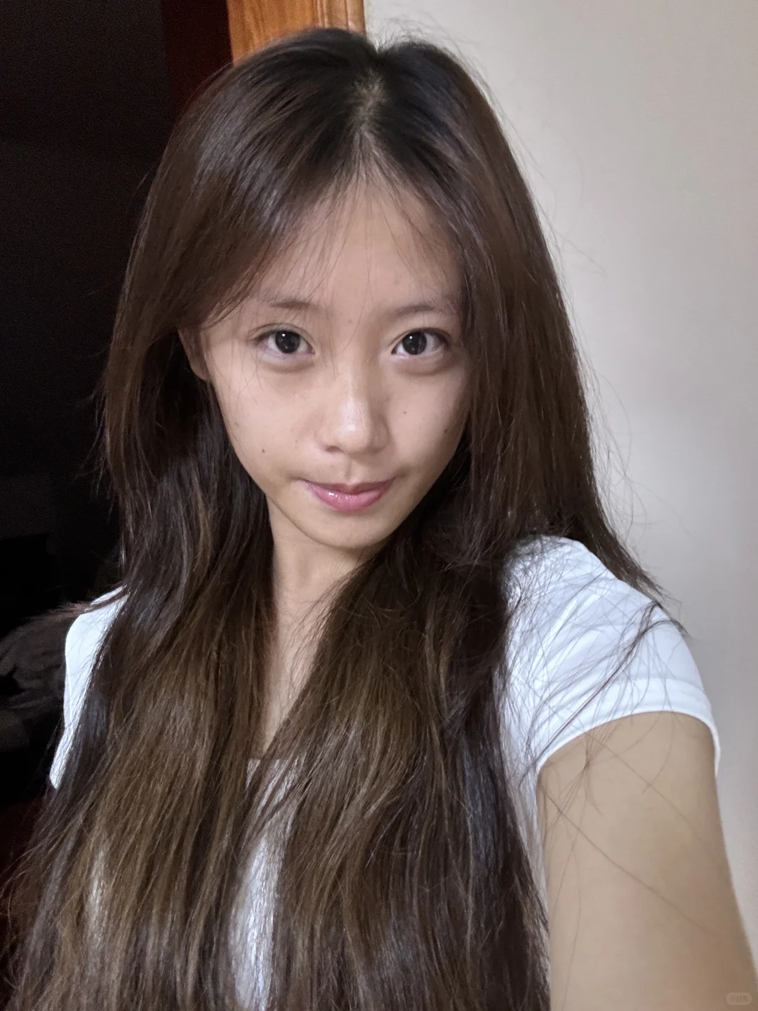 素颜长这样算小美嘛….