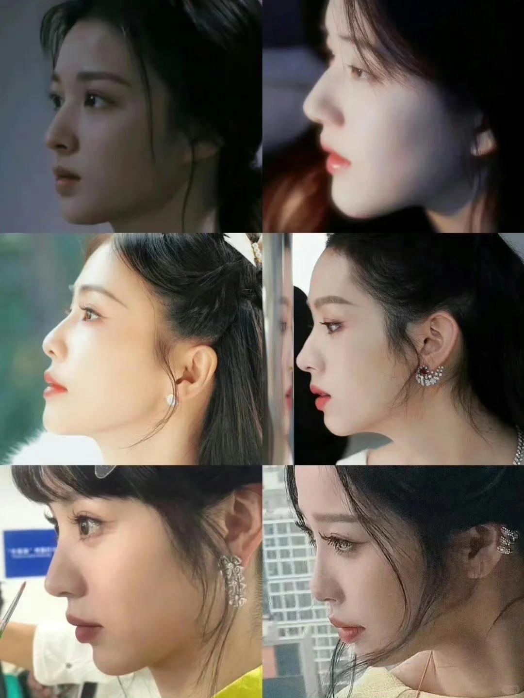 女明星侧颜一览～