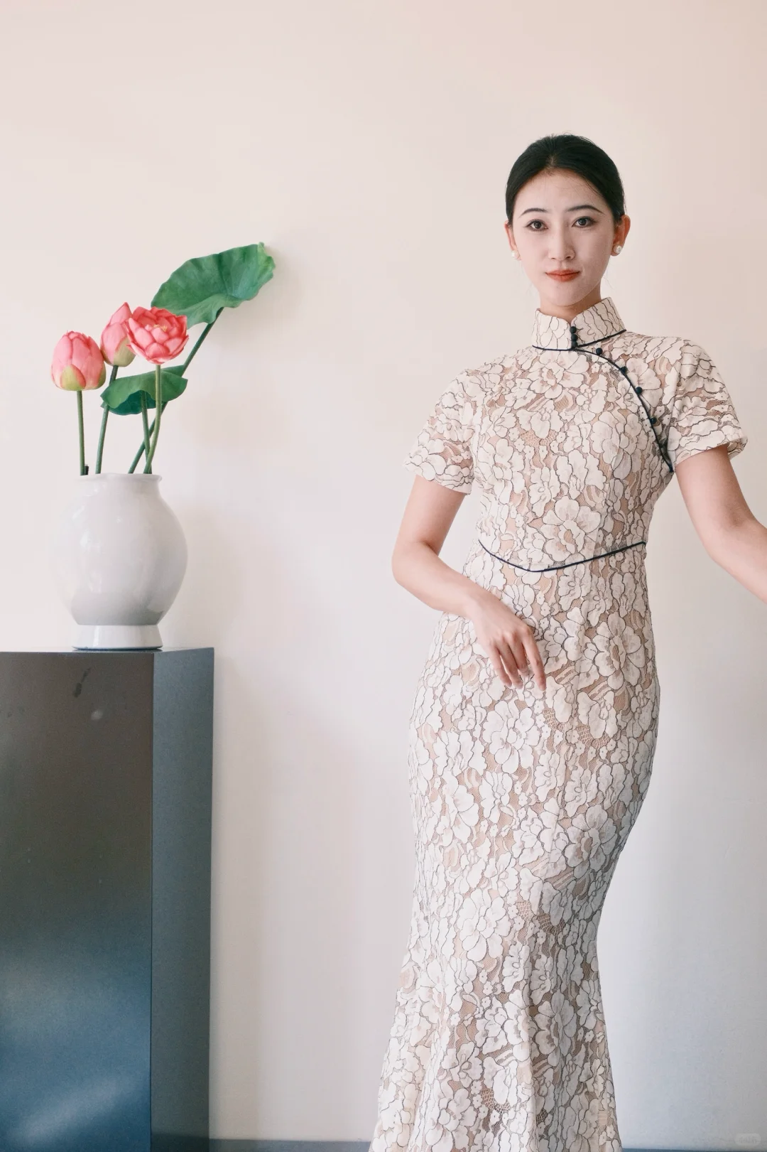 济南国风女模特蹲蹲互勉共创女摄影师📷