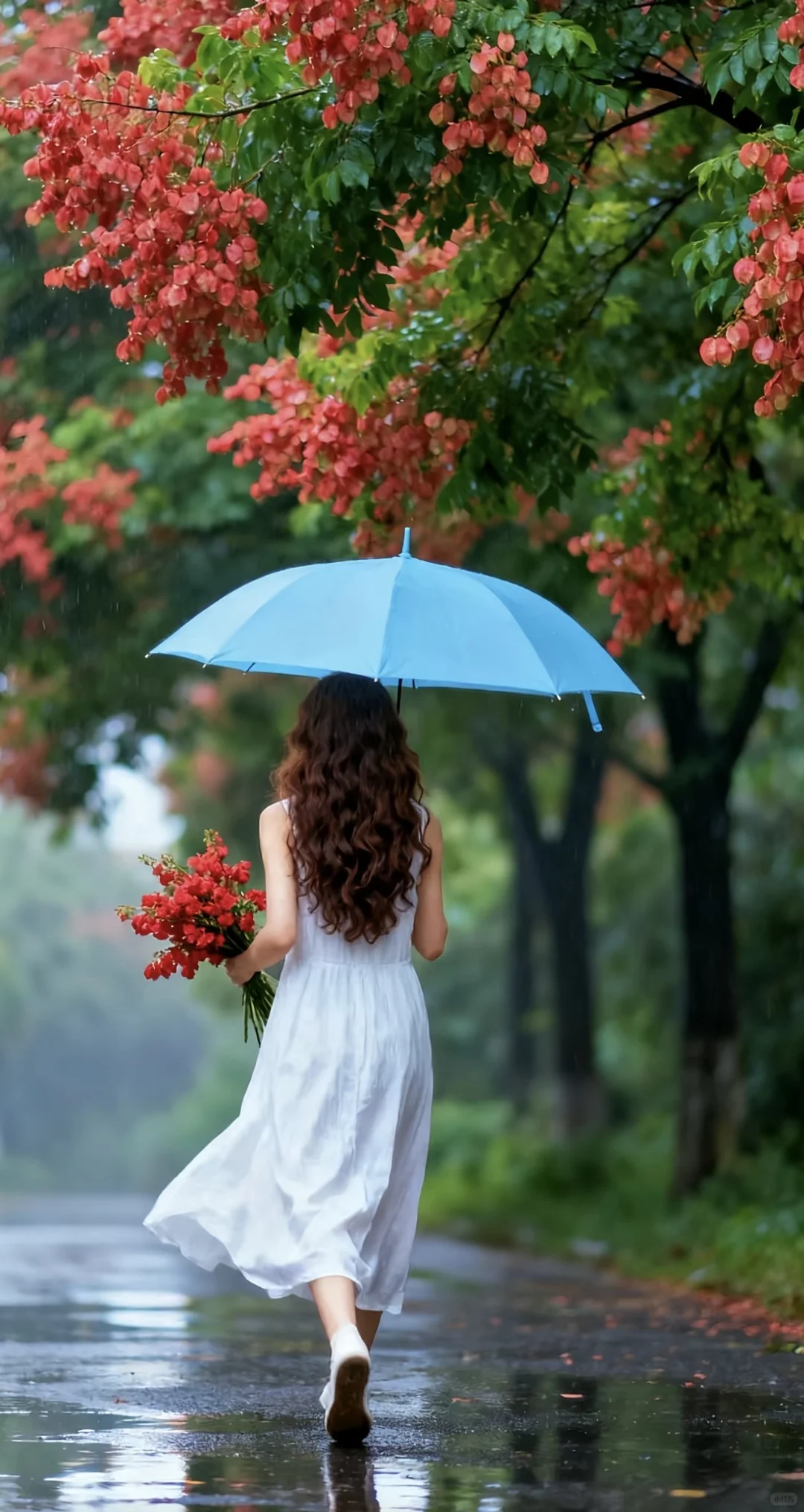 栾树是秋天氛围的神～若雪雪