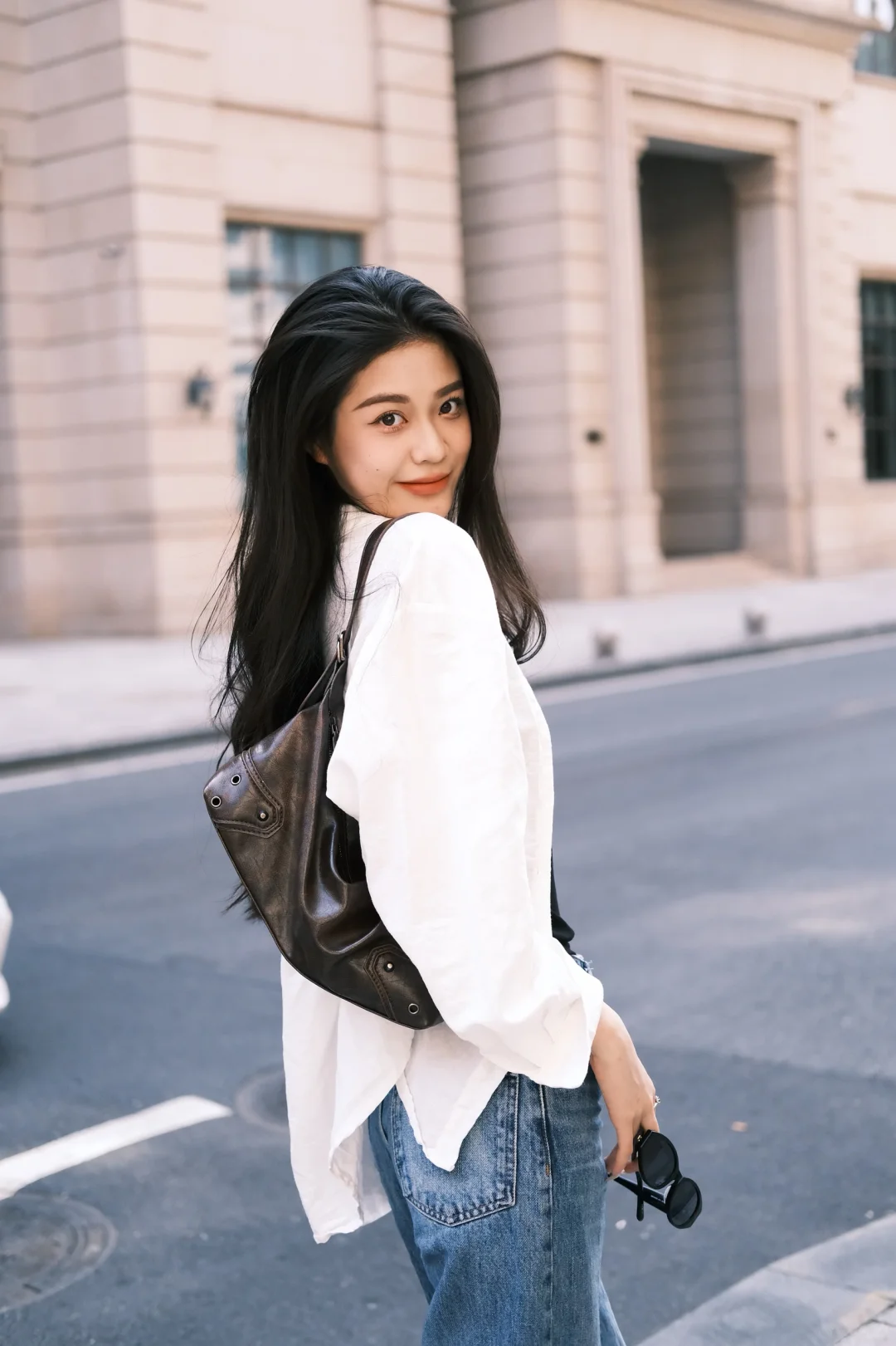 天津泰安道五大院拍照！和富士太适配了！