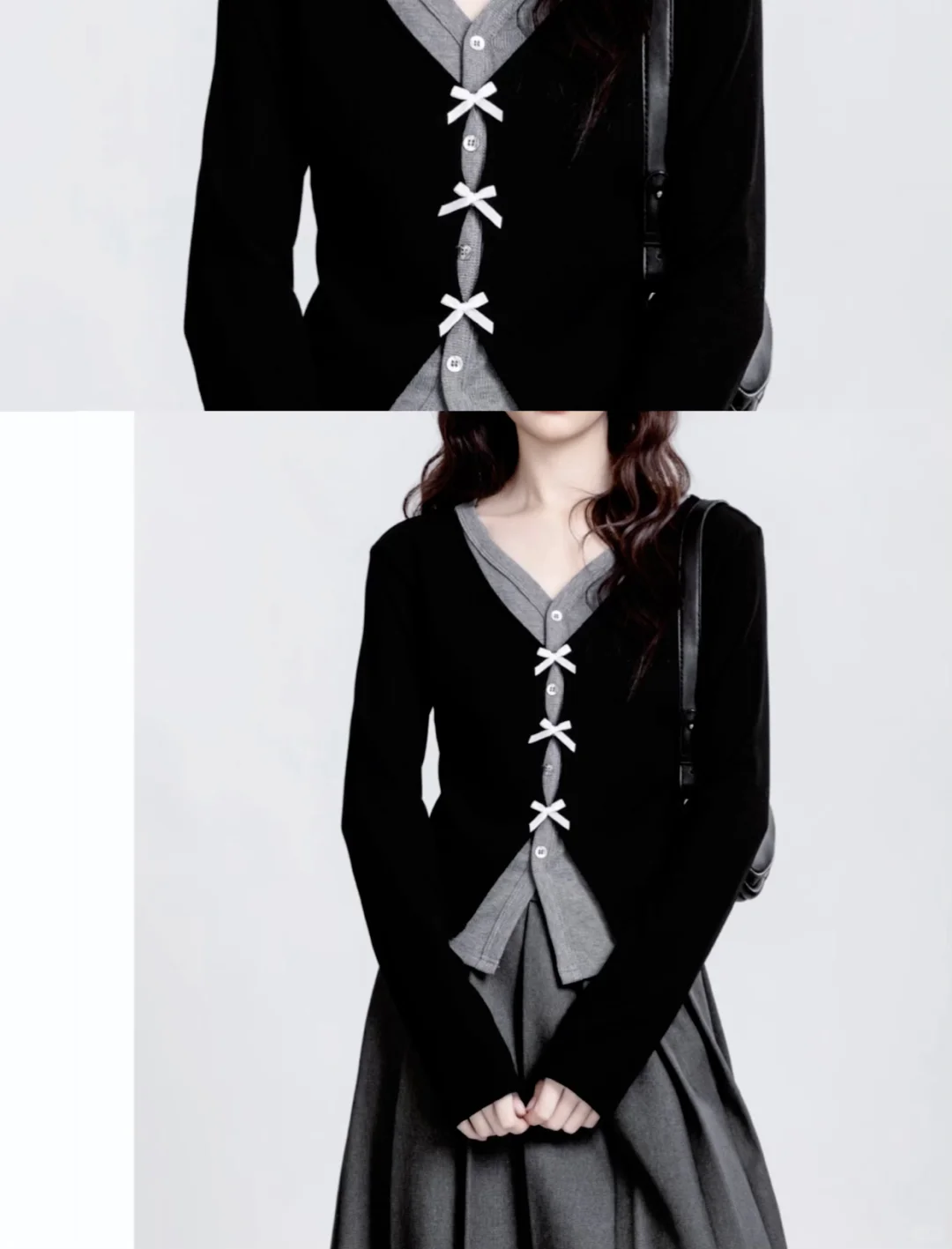 太好看了吧这件假两件上衣！！折扣到手25💰