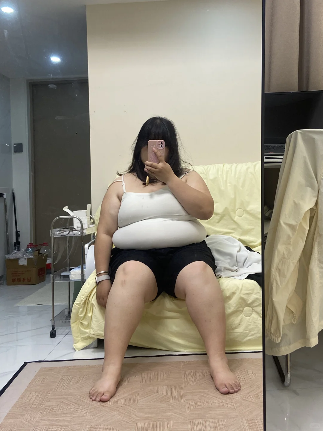 230斤大肚子我真的没招了就纯吃胖