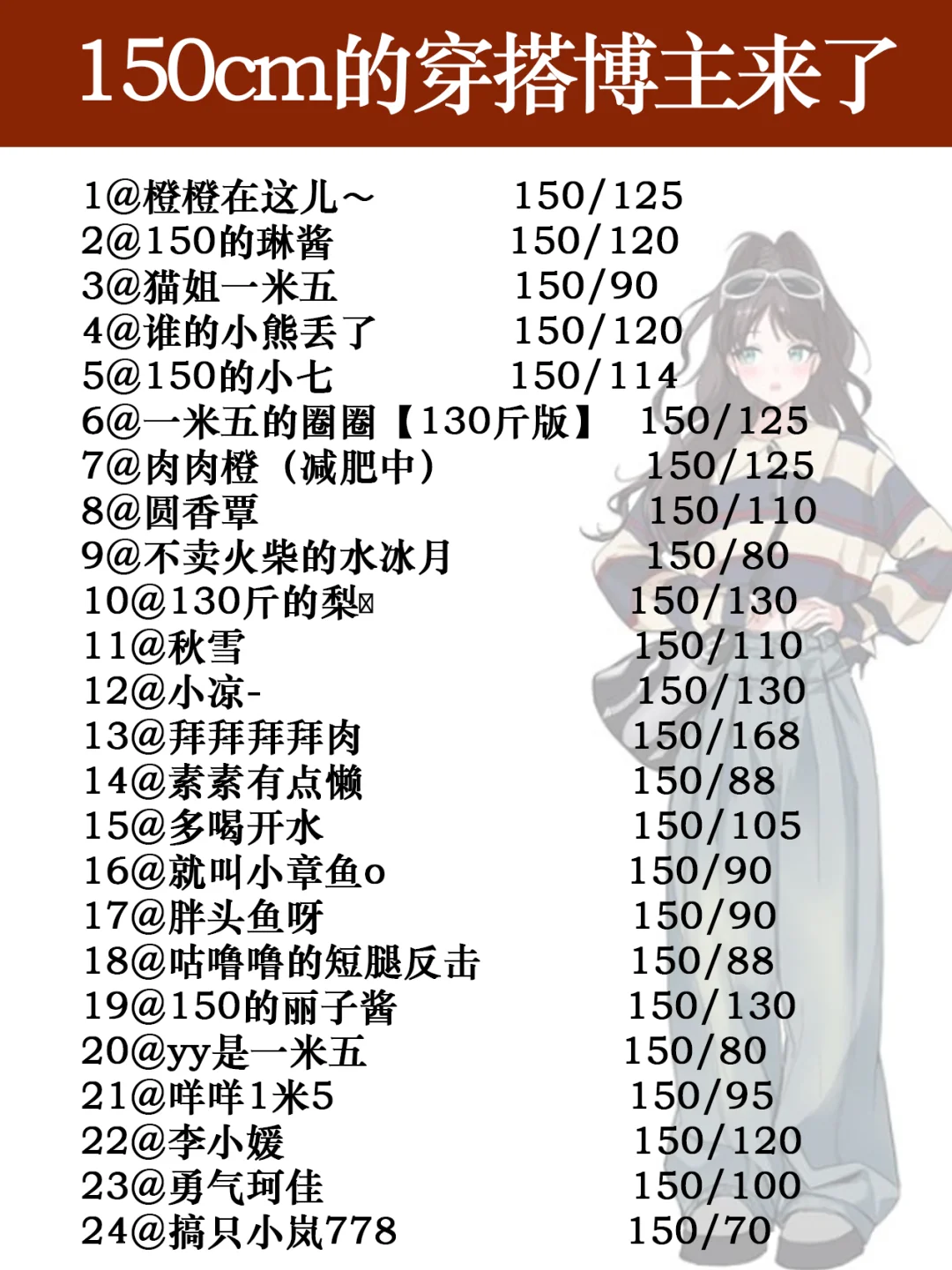 原来150cm女生还能这么穿！