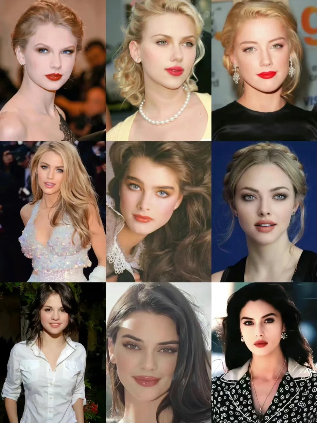欧美顶绝颜值女明星，哪个get到你的审美？