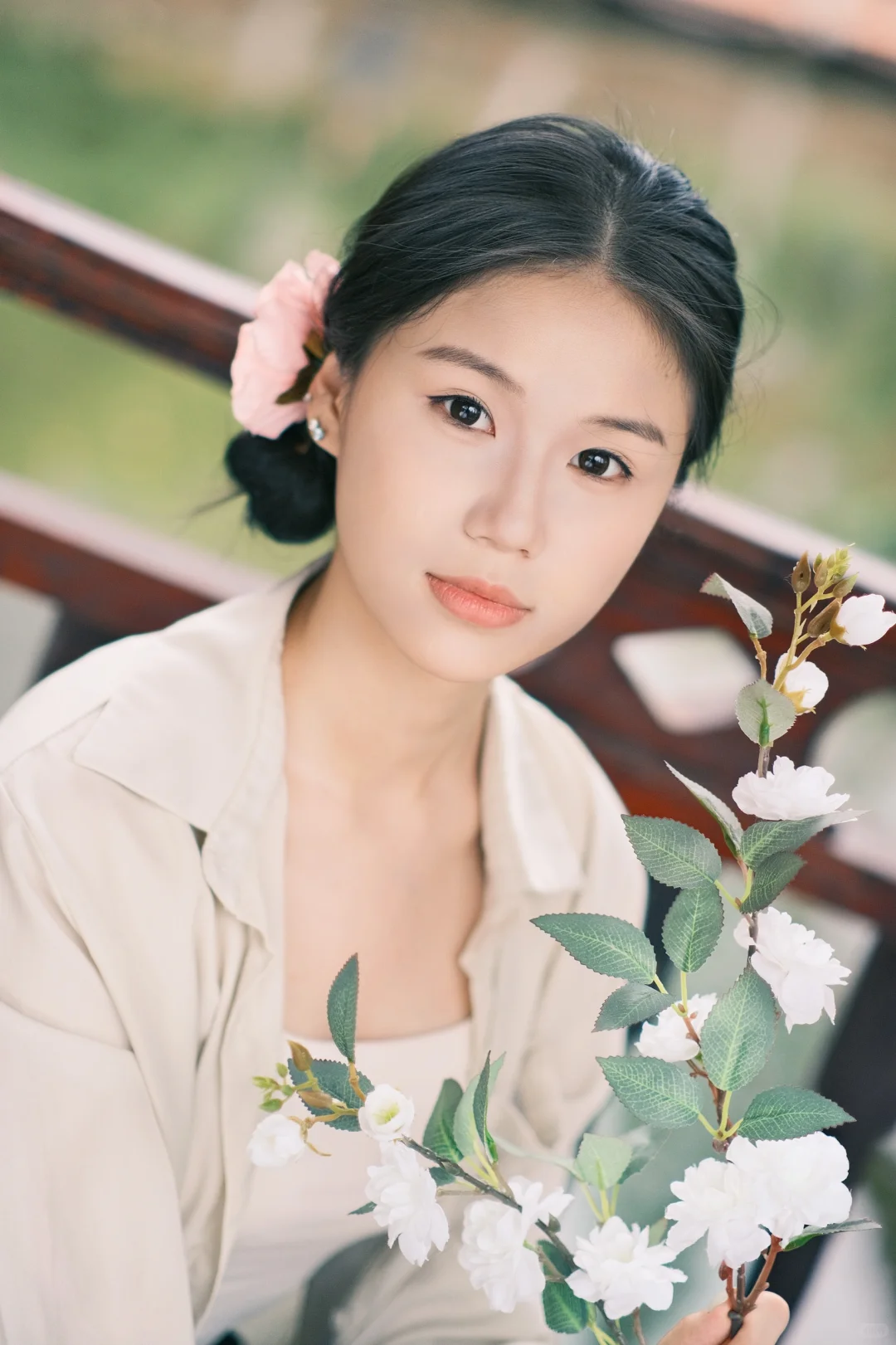 摄影真的会邂逅到很多很棒的女孩子