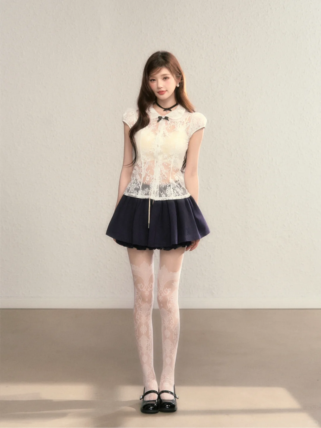 女装模特能不能站直了拍？看看我们的！