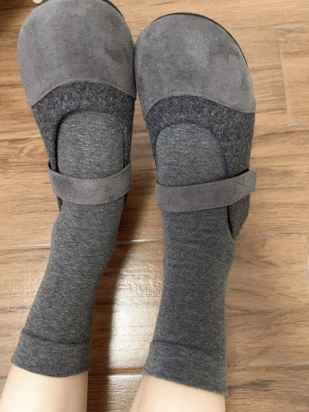 姐妹们高级灰纯棉月子袜来啦！
