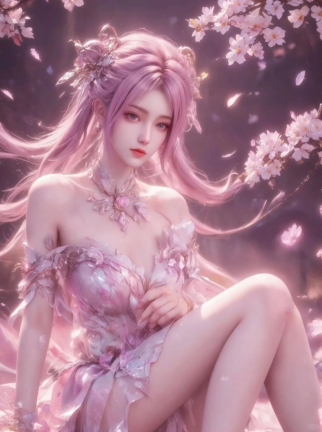 粉色萝莉陈樱儿，少女的梦幻之境！