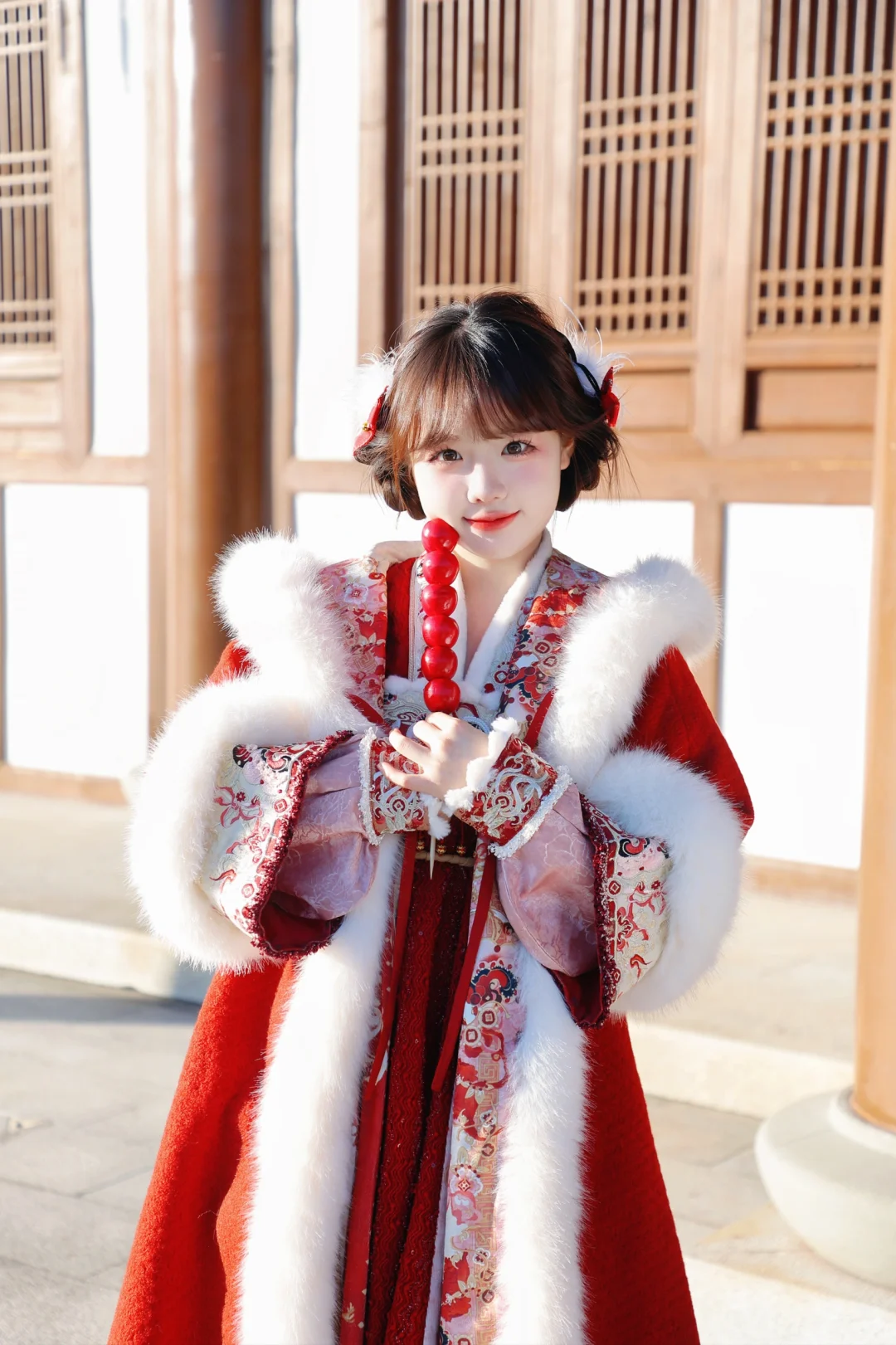 圆脸女孩身上的的千金感(｡- .•)✨