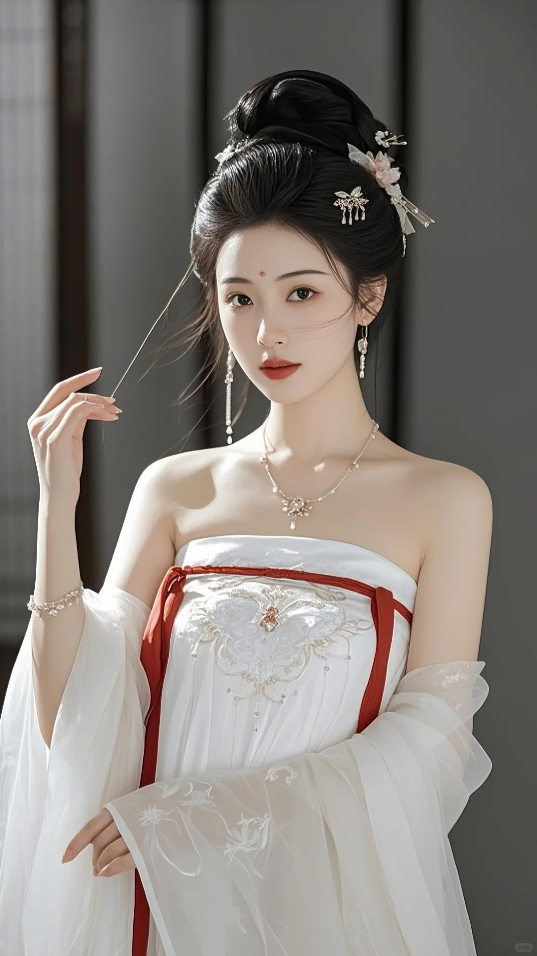 温柔的古典美，古风美人汉服