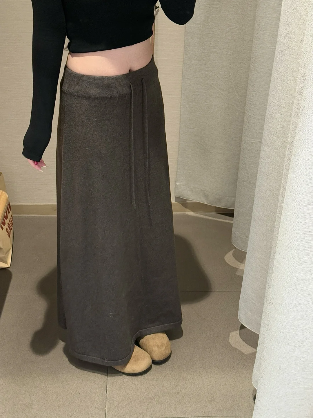 梨形身材终于找到不勒假胯的半裙了🥹！！