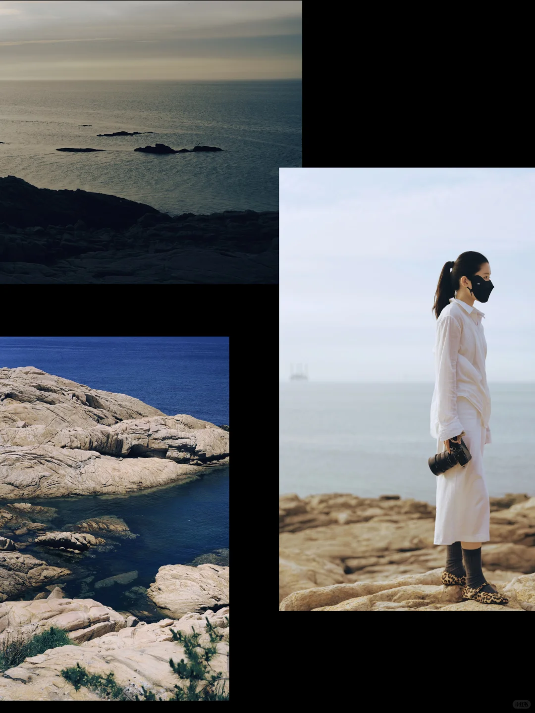 女摄影师工作时的样子📸