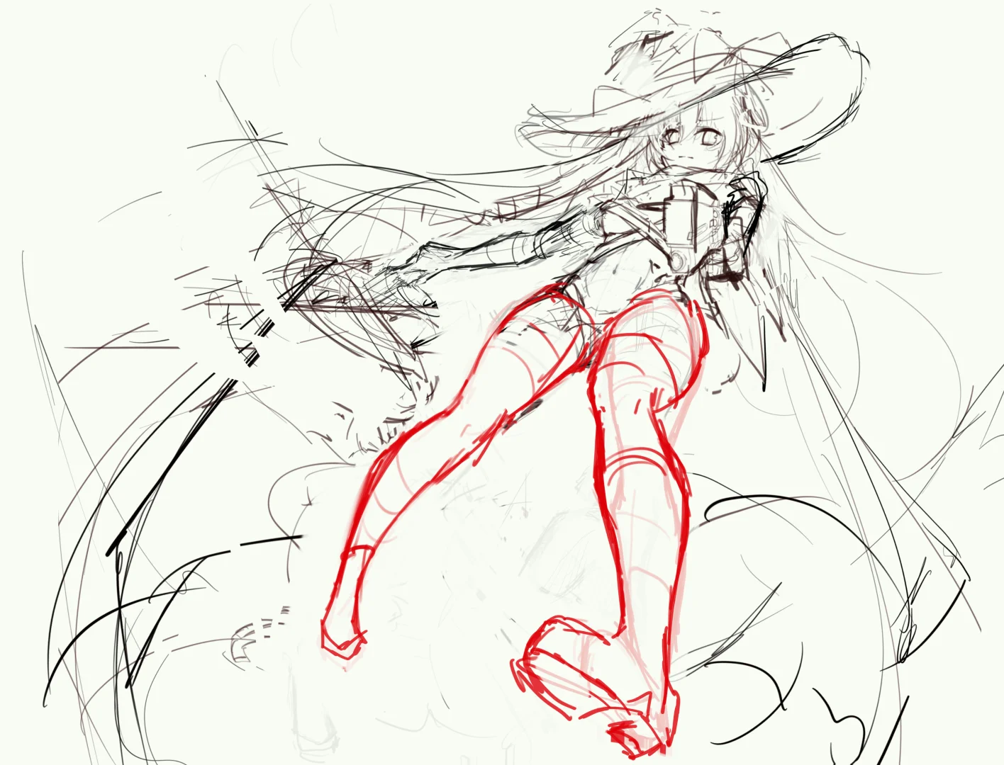 感觉透视怎么画都不对劲