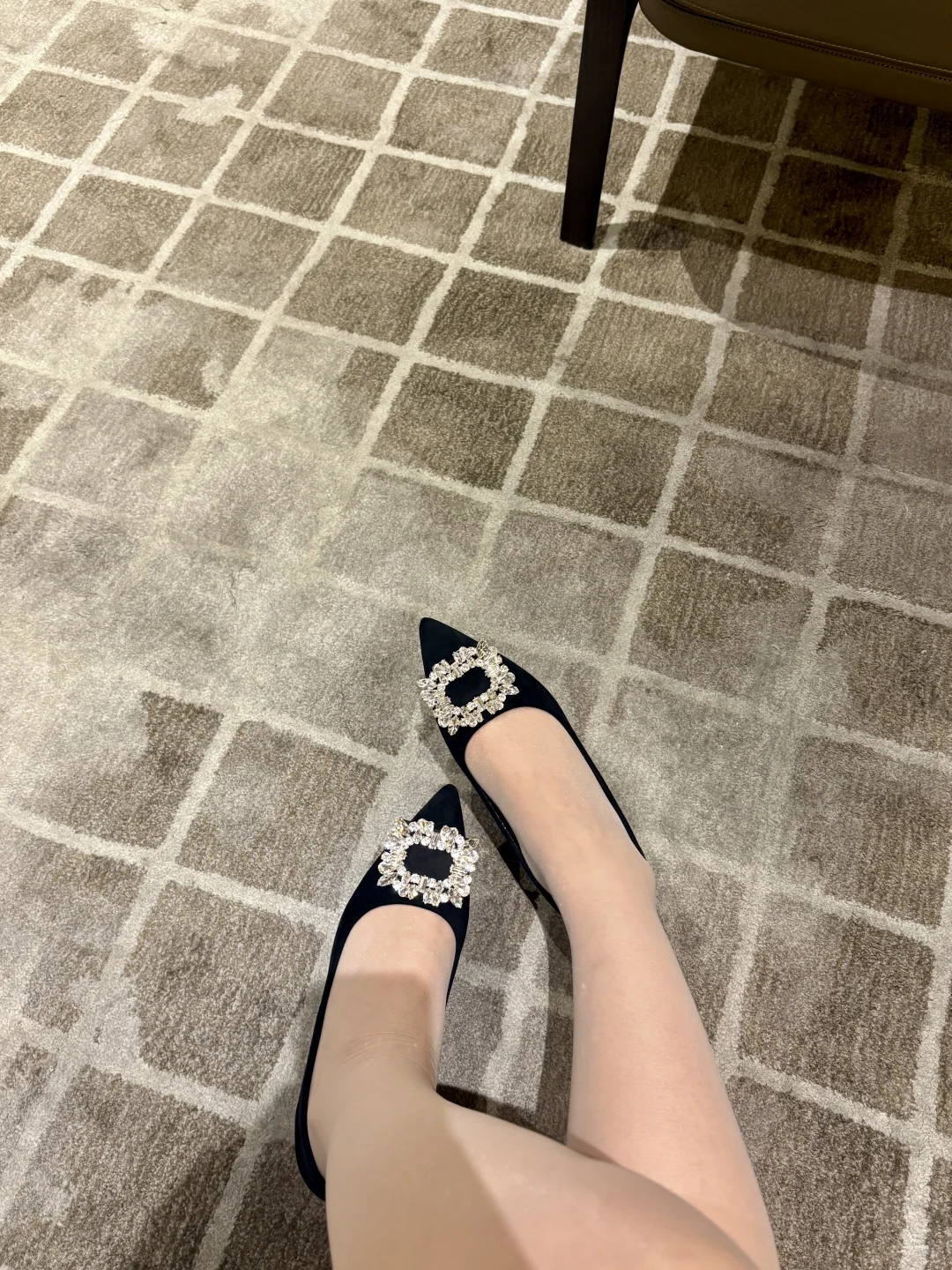 好显白的水钻高跟鞋！｜美鞋分享