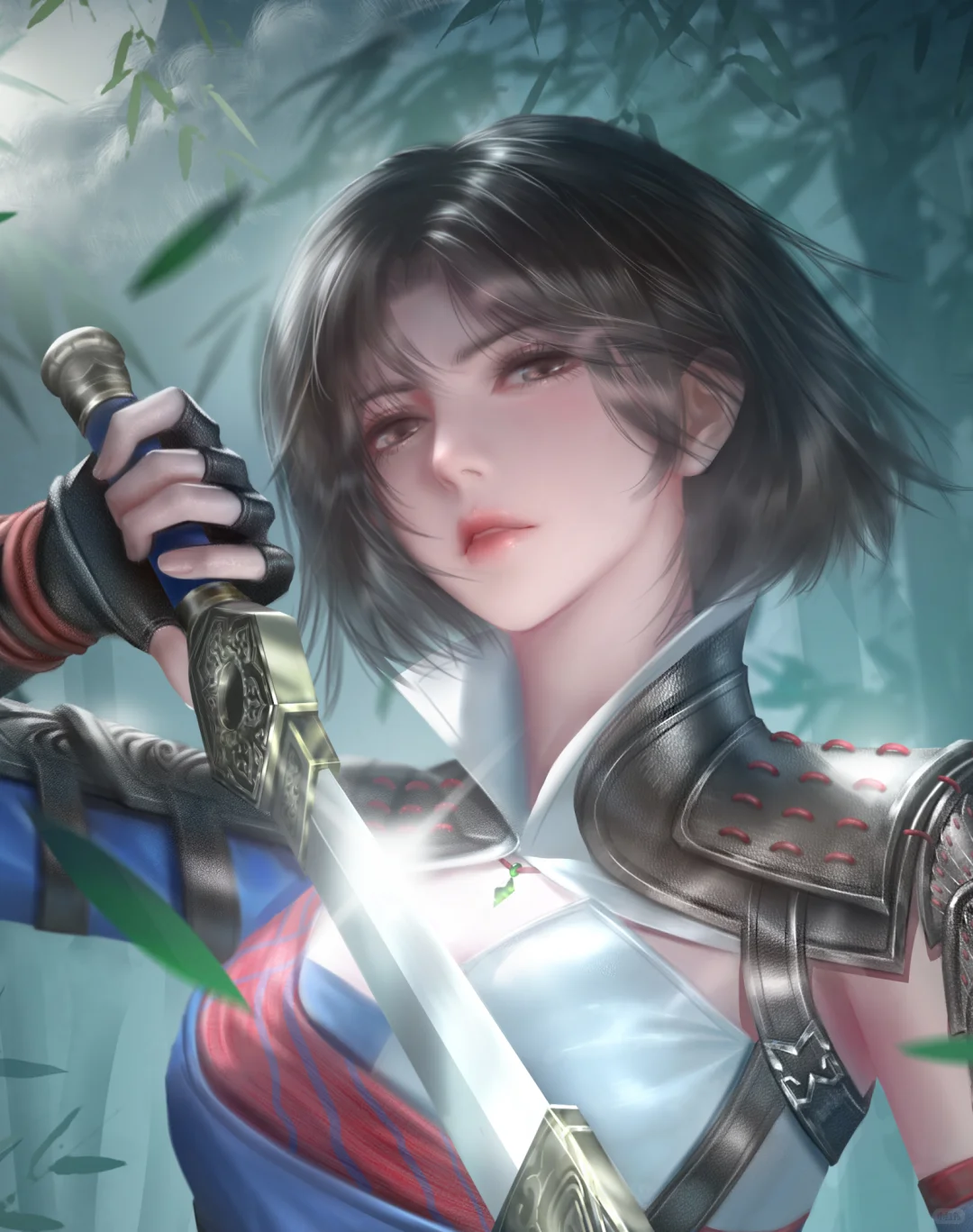 画了一张姬如雪