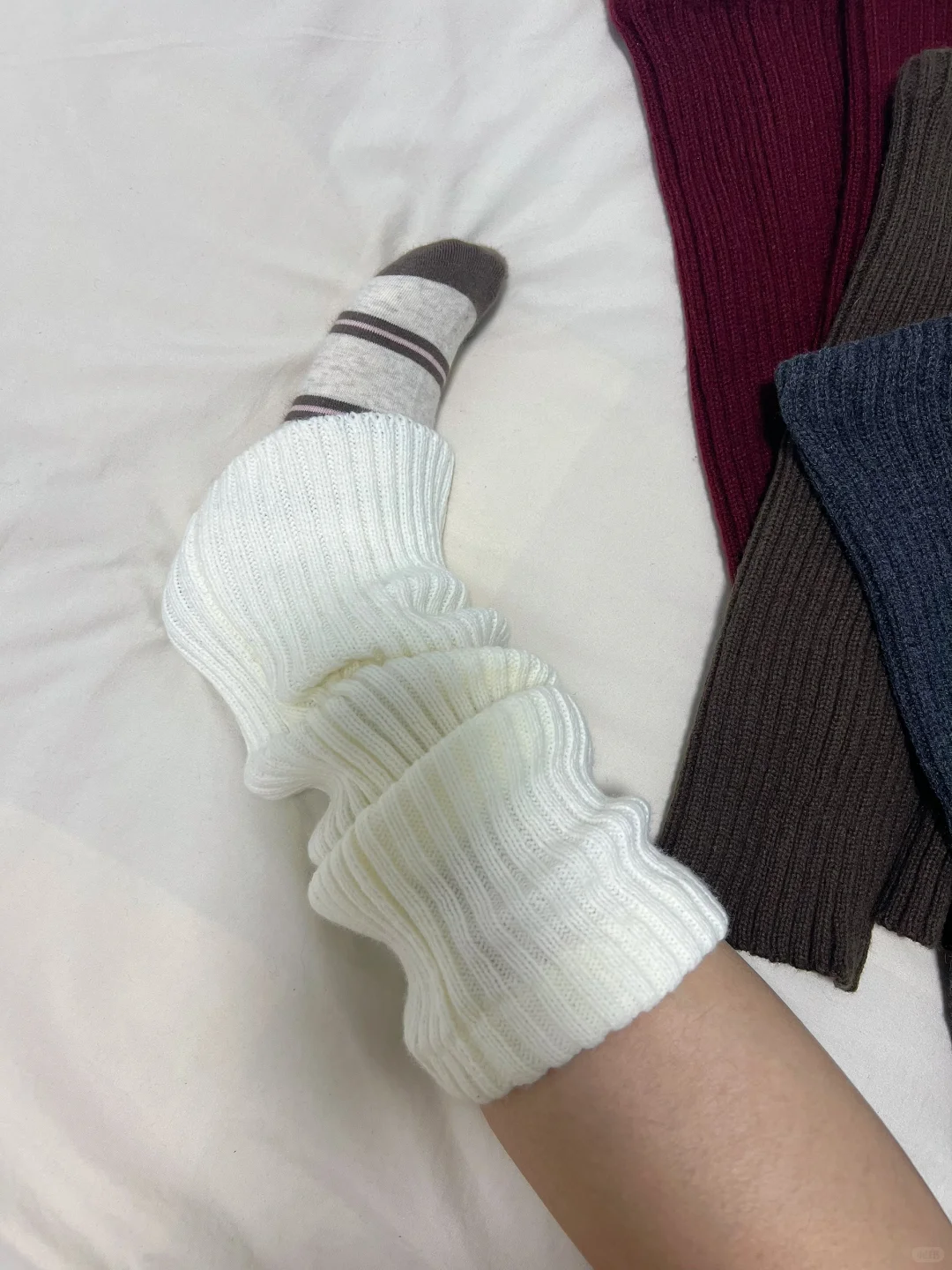 求被女生刷到‼️看看我这袜套要不要留～