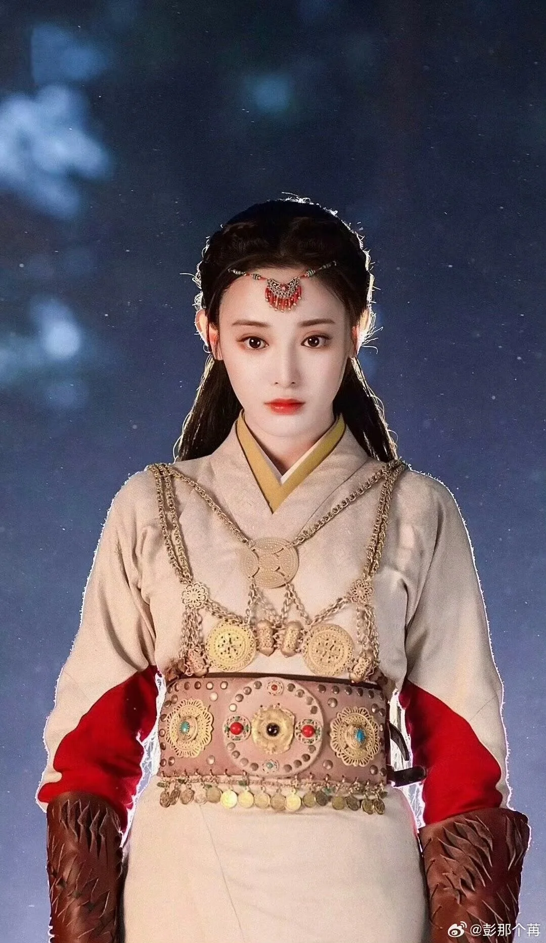 彭小苒汉阳公主妆造