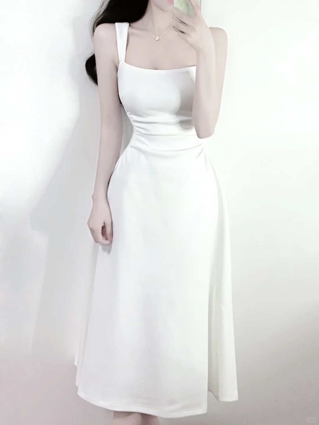 啊啊啊，这条初恋小白裙，好美好气质🤍