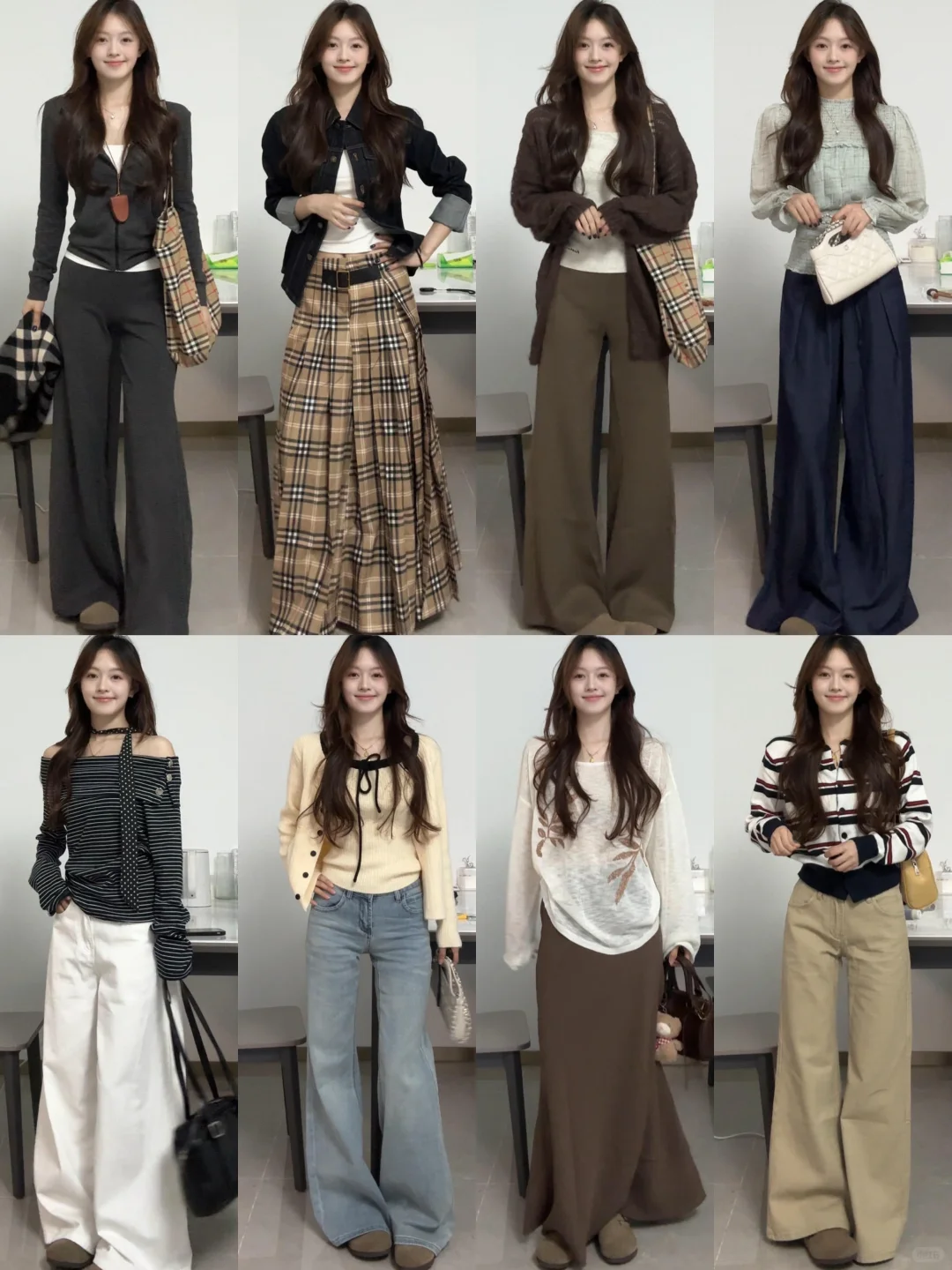 秋冬这样穿真的好韩呀～、韩系慵懒风～
