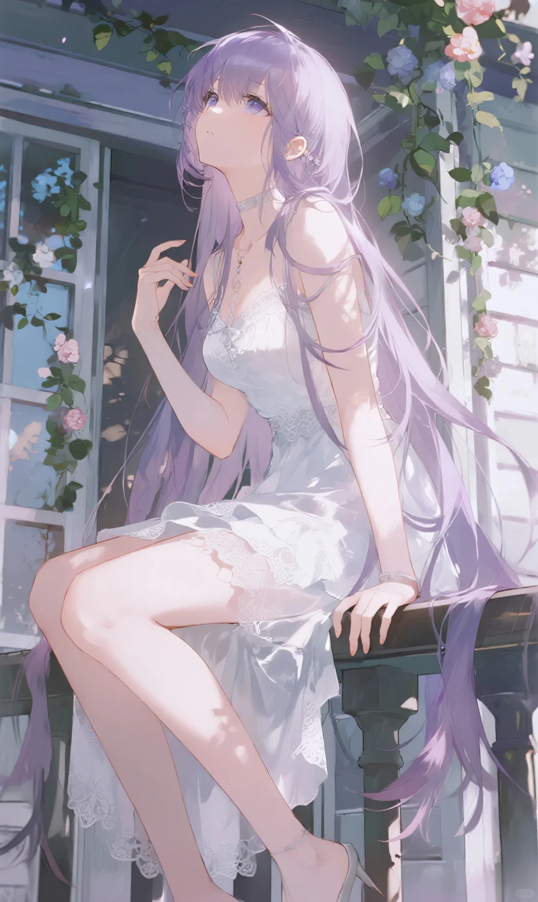 精致优雅女头｜有人说：紫色代表梦幻...