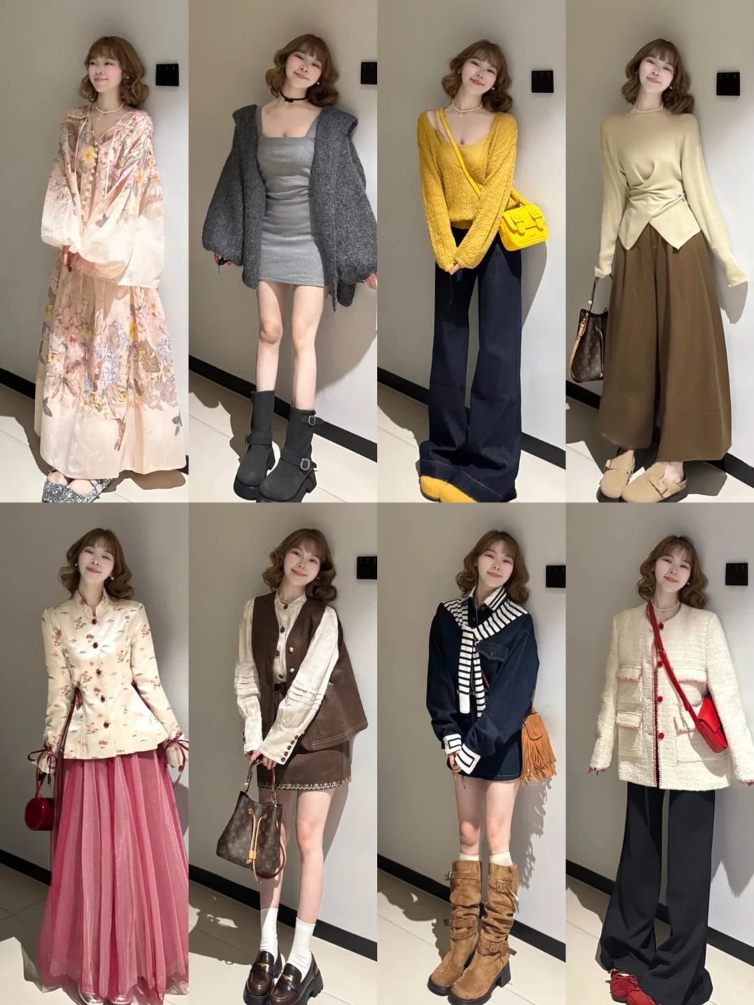 4️⃣0️⃣套🍁秋季穿搭合集 这样穿好有氛围感