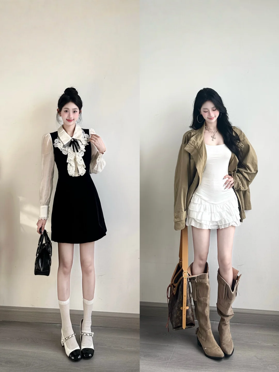 🍂秋冬氛围感穿搭合集～