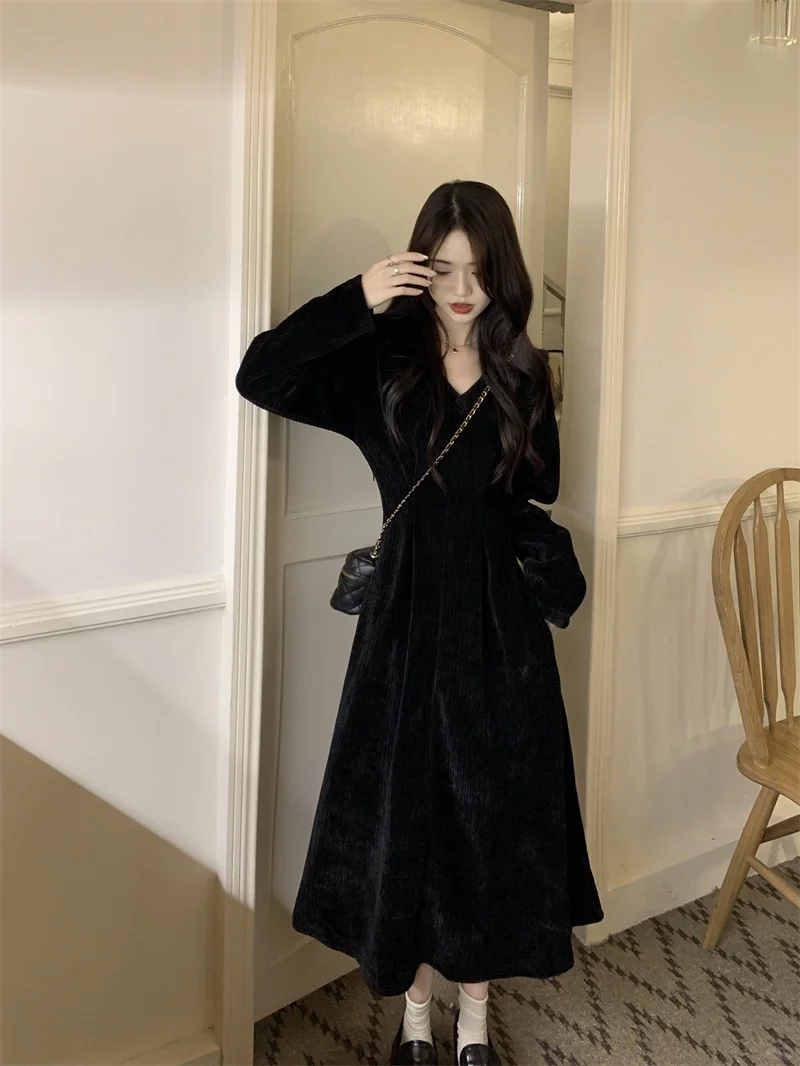 冬天的白月光连衣裙！！！