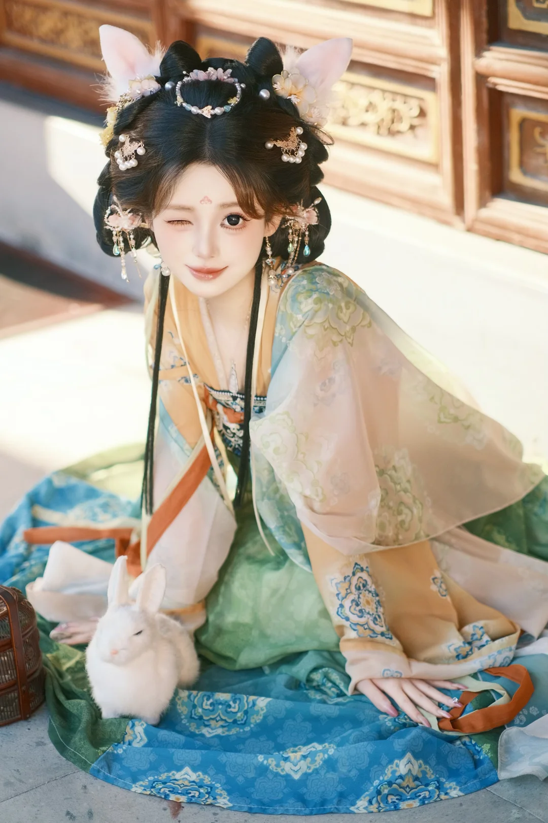 中秋小玉兔来喽🐇