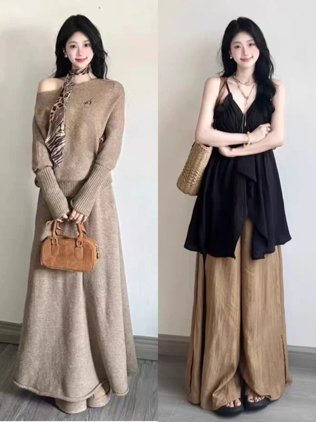 早秋高级感穿搭，超显高！