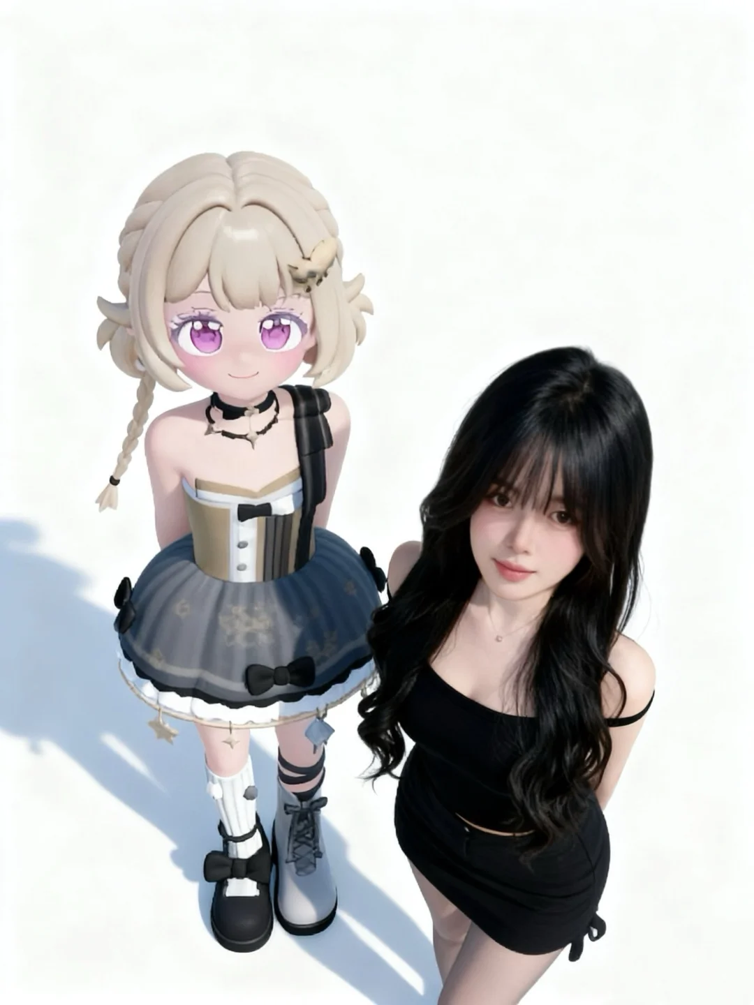 和我对视，你再说一遍