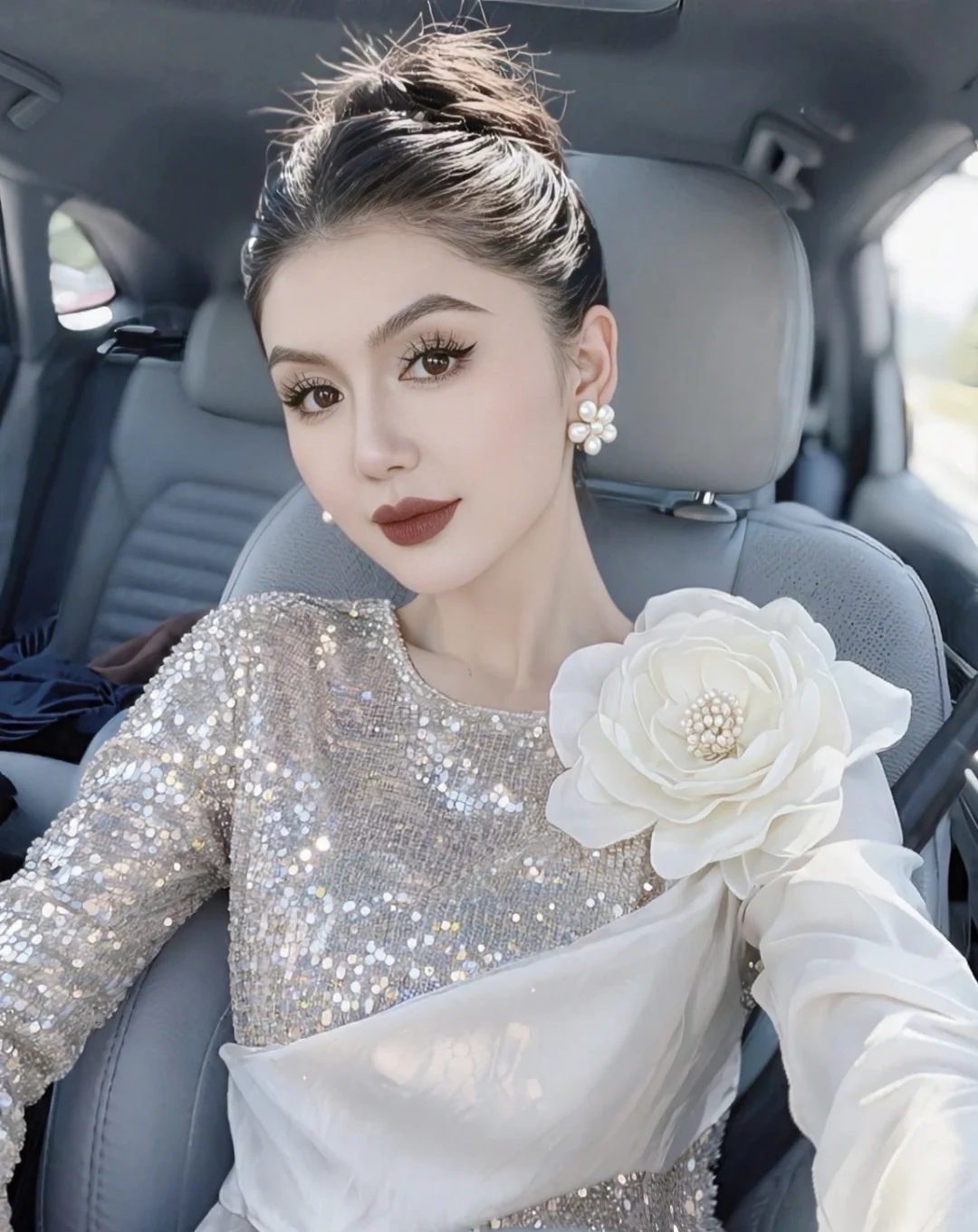 优雅知性，气质美女！