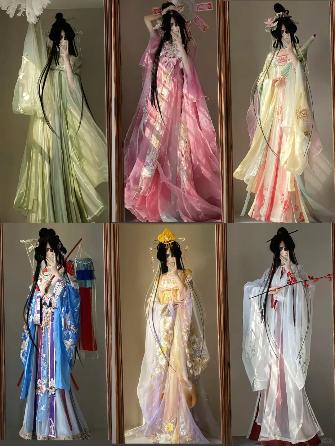 我可太爱汉服了！这也太美了