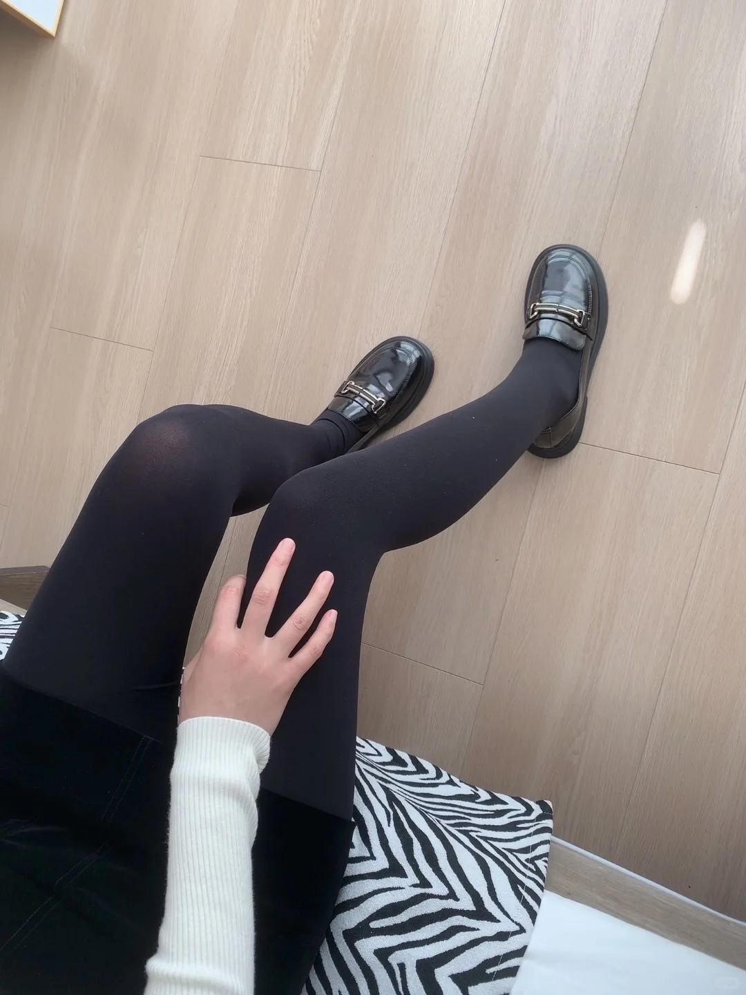 哎～这条打底袜真的好穿到无语了😓