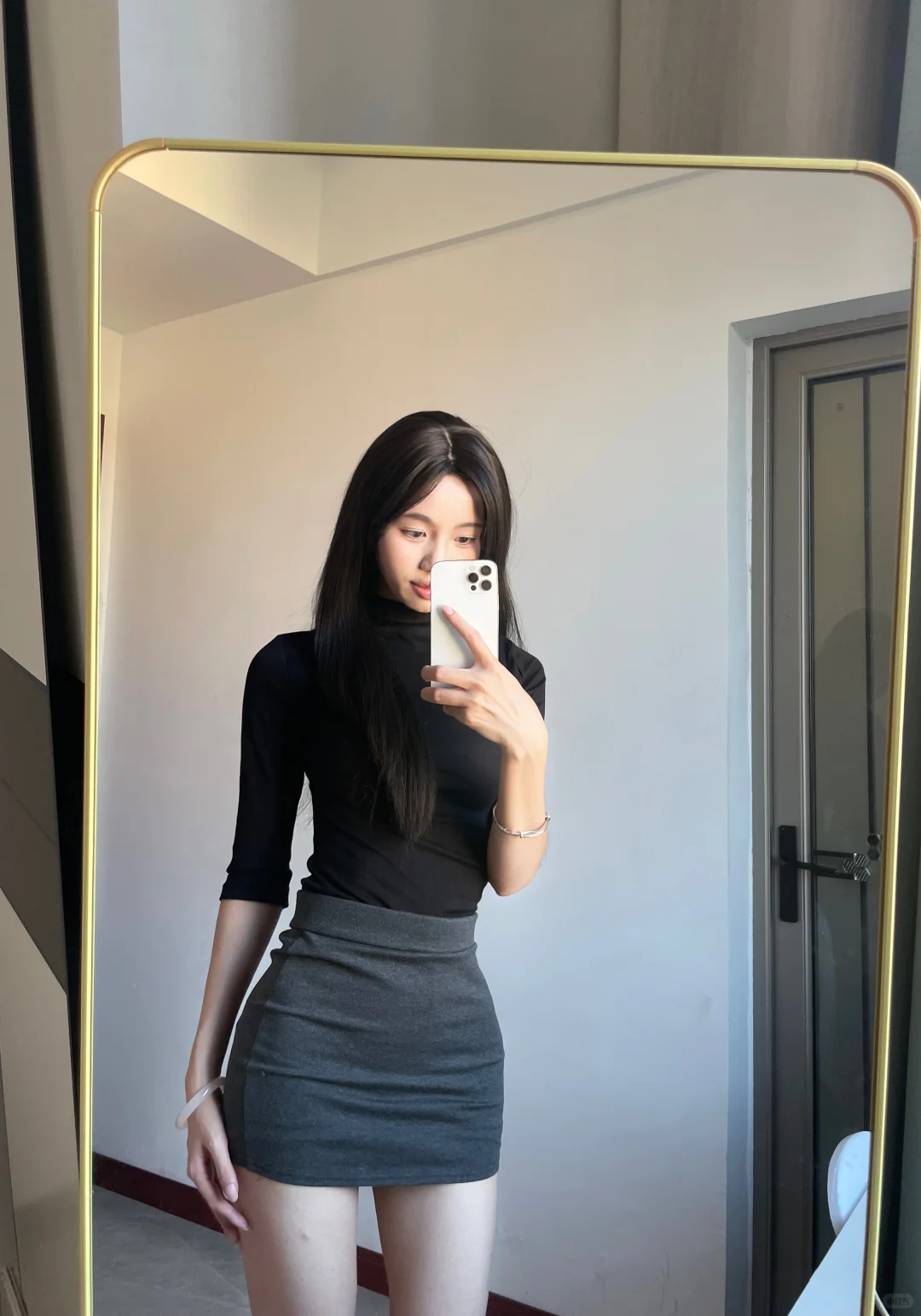 最近很喜欢这种姐系穿搭