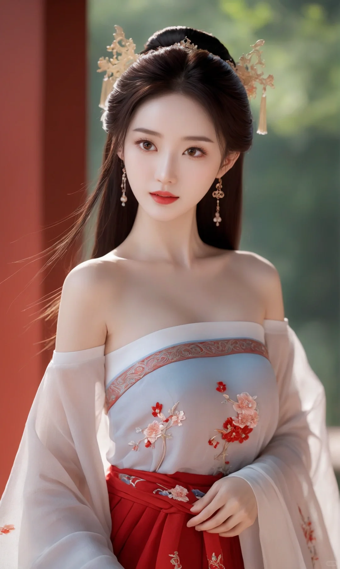 AI古装美女高清壁纸