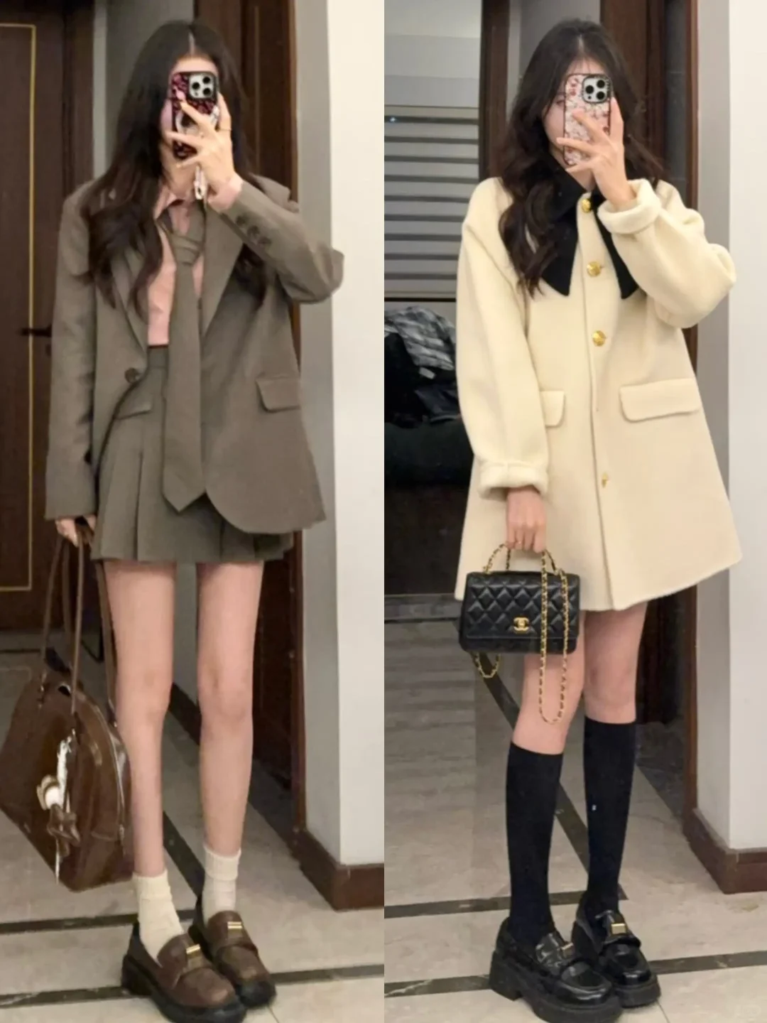 韩系氛围感穿搭、秋冬穿搭合集！
