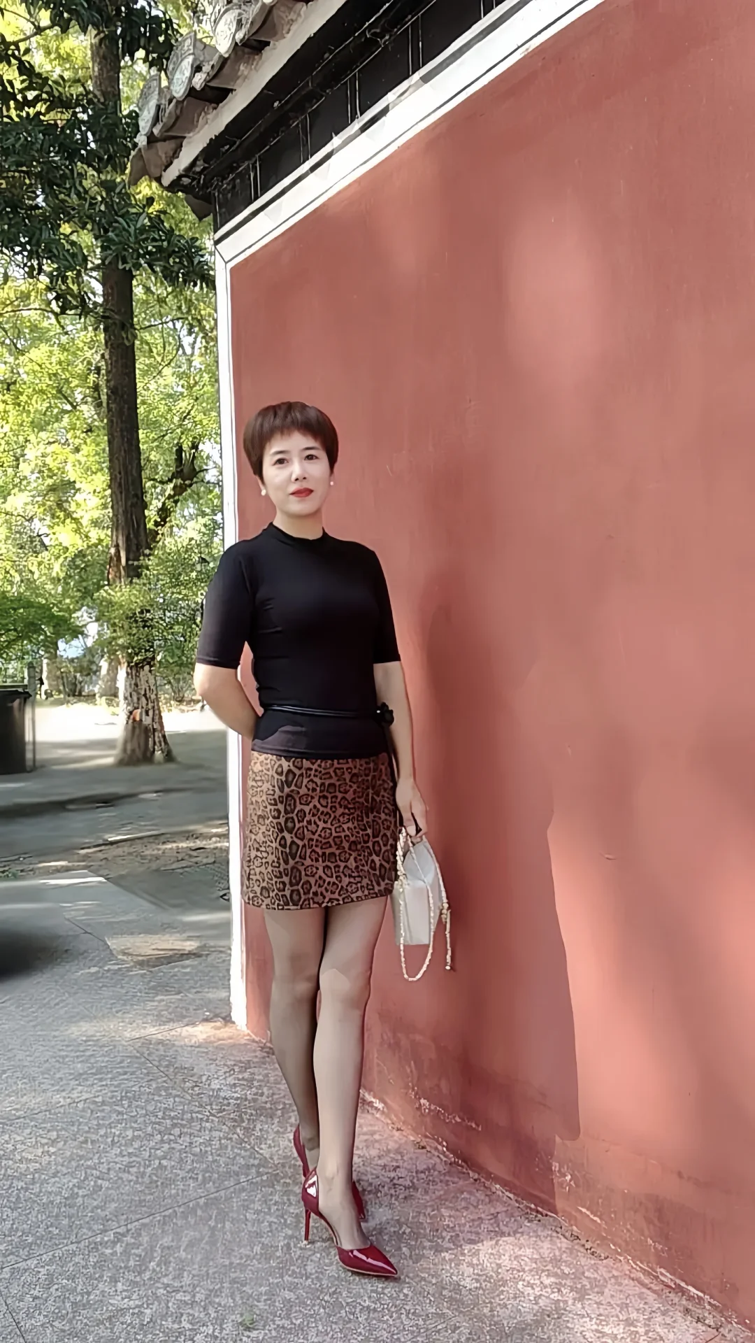 这样穿也太有气质了！🖤