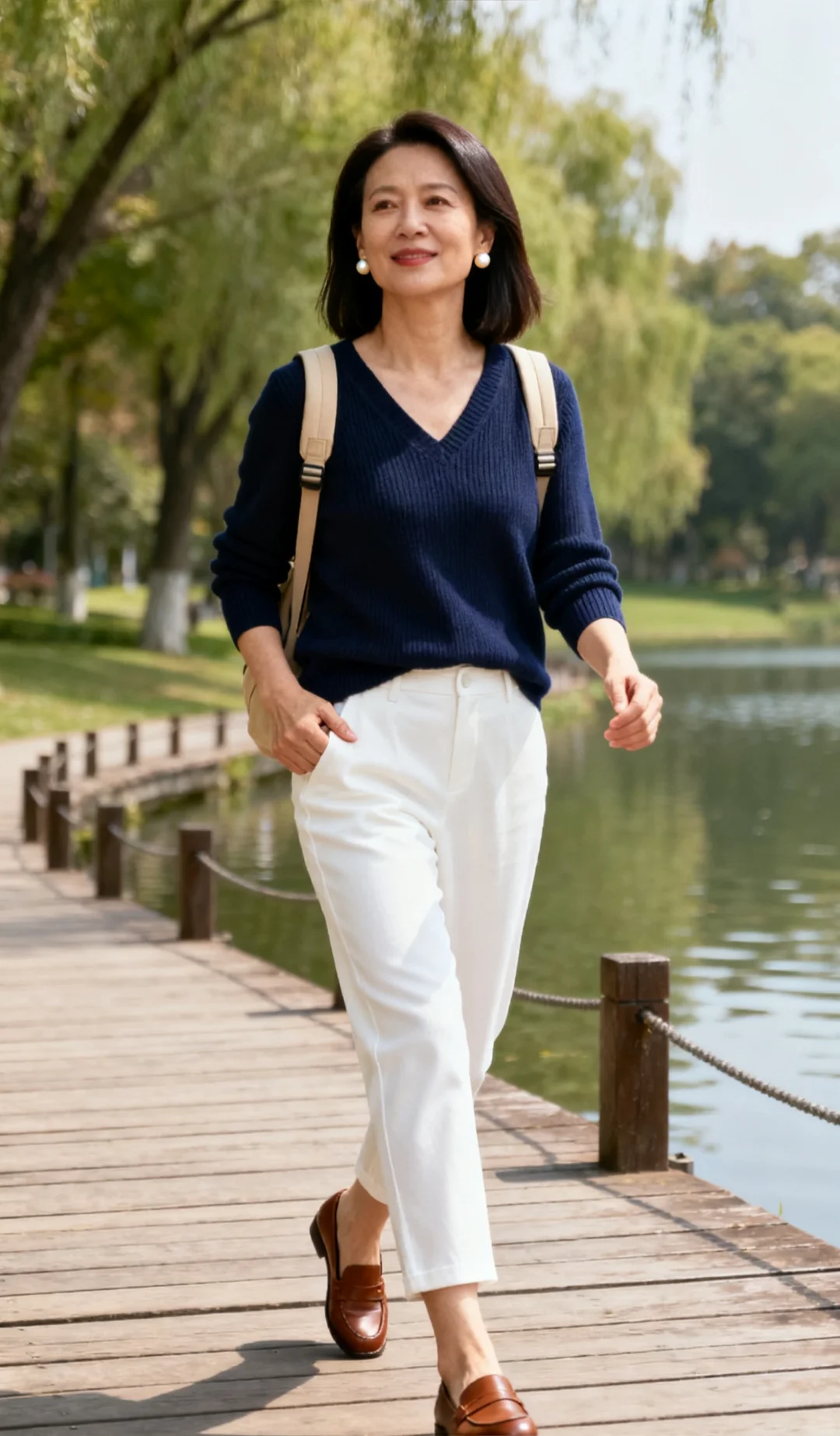 优雅永不过时 妈妈装穿搭分享