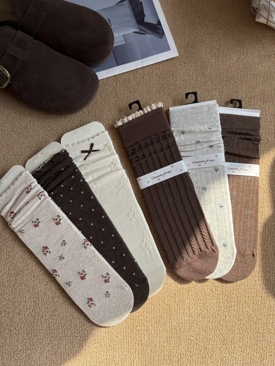 秋天就穿这袜子，太舒服了！