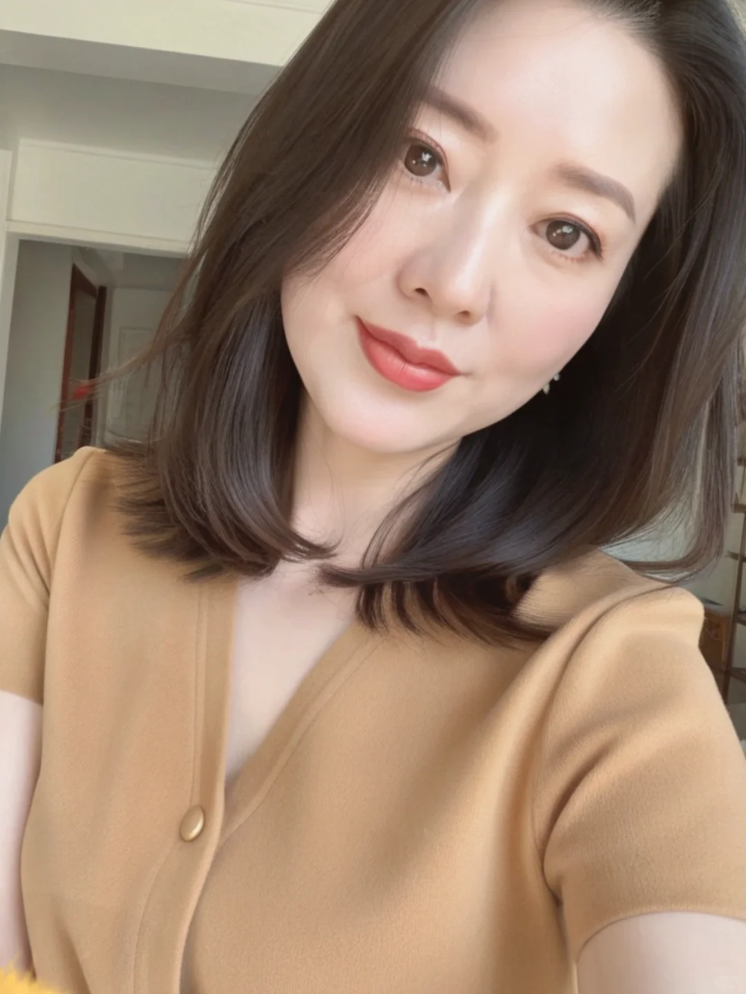 46岁中年女性的气质，是经得起端详的优雅