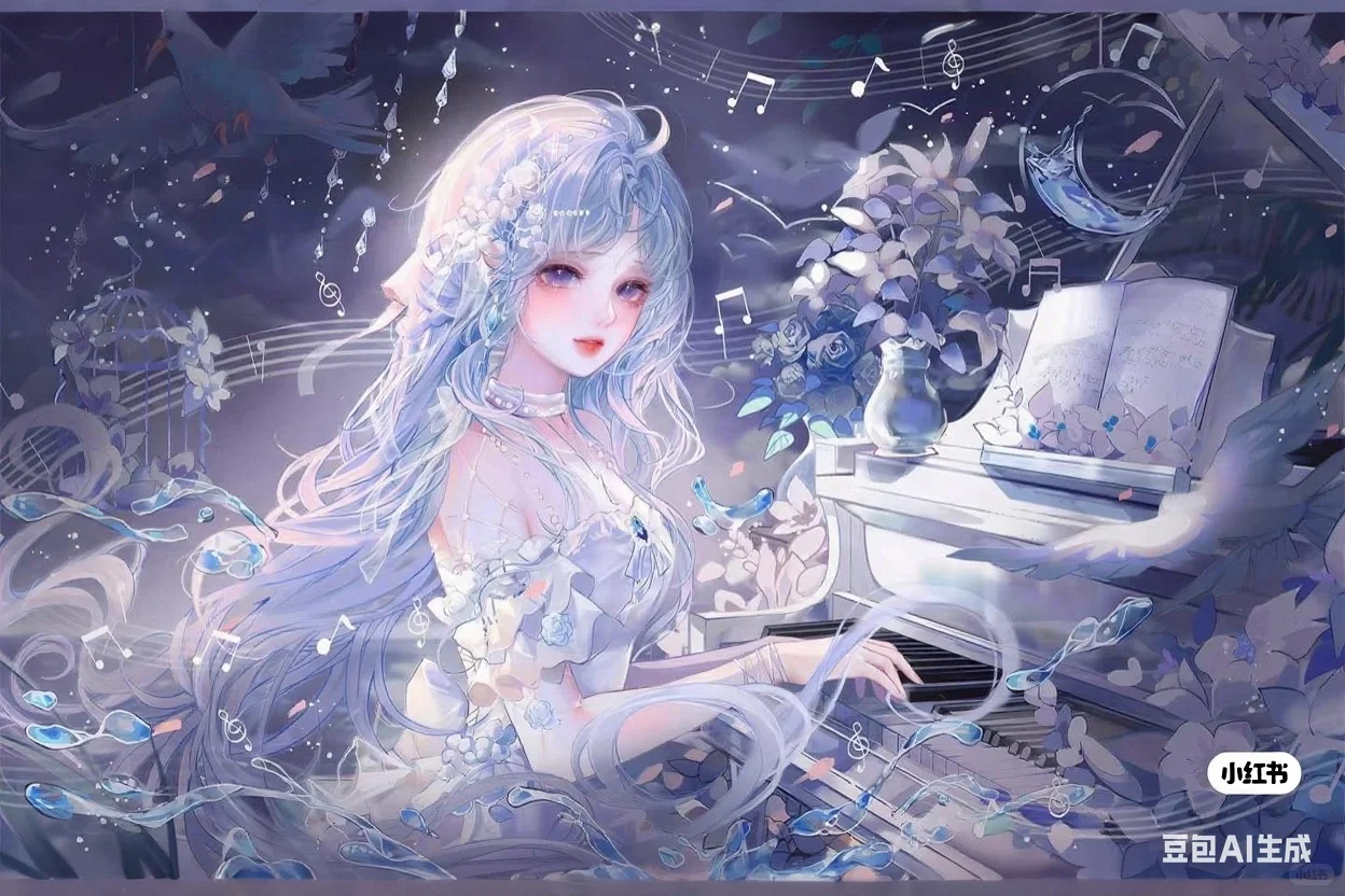 冰清玉洁的美，清冷又仙气～