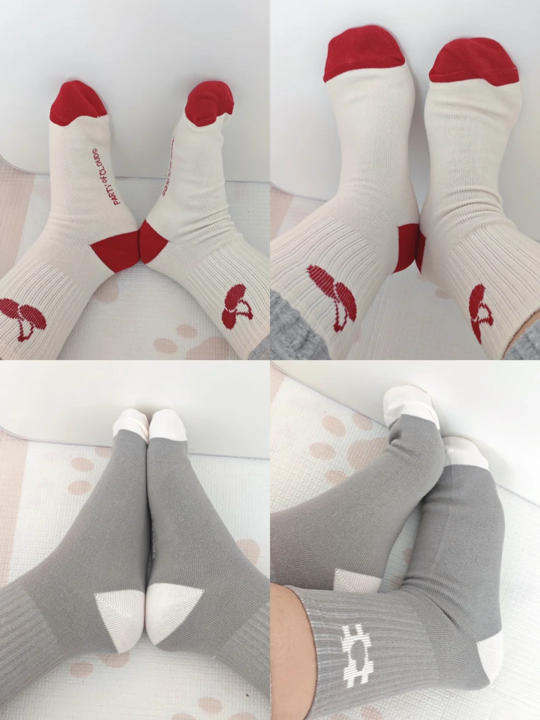 挖到糖果色系会“呼吸”的棉袜✨