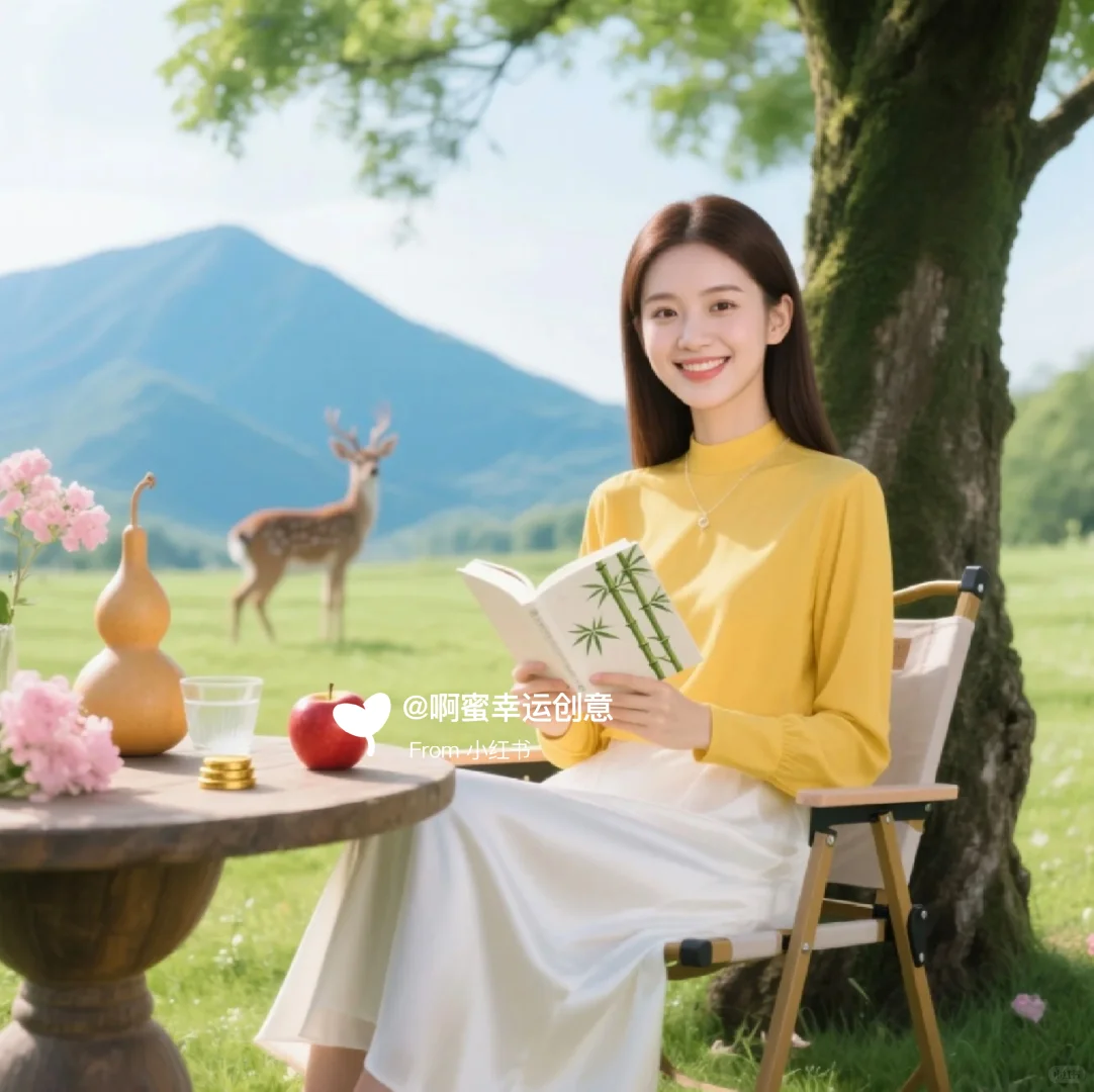 幸运女头：土金头像，能量高，力量强！