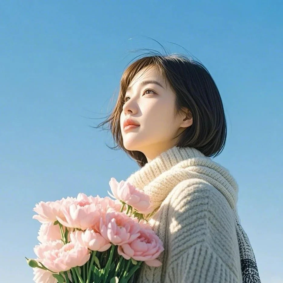 头像｜成熟优雅气质短发女生头像