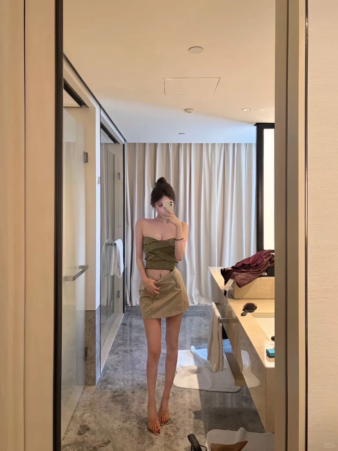 又是几双秋冬貂毛小香高跟鞋