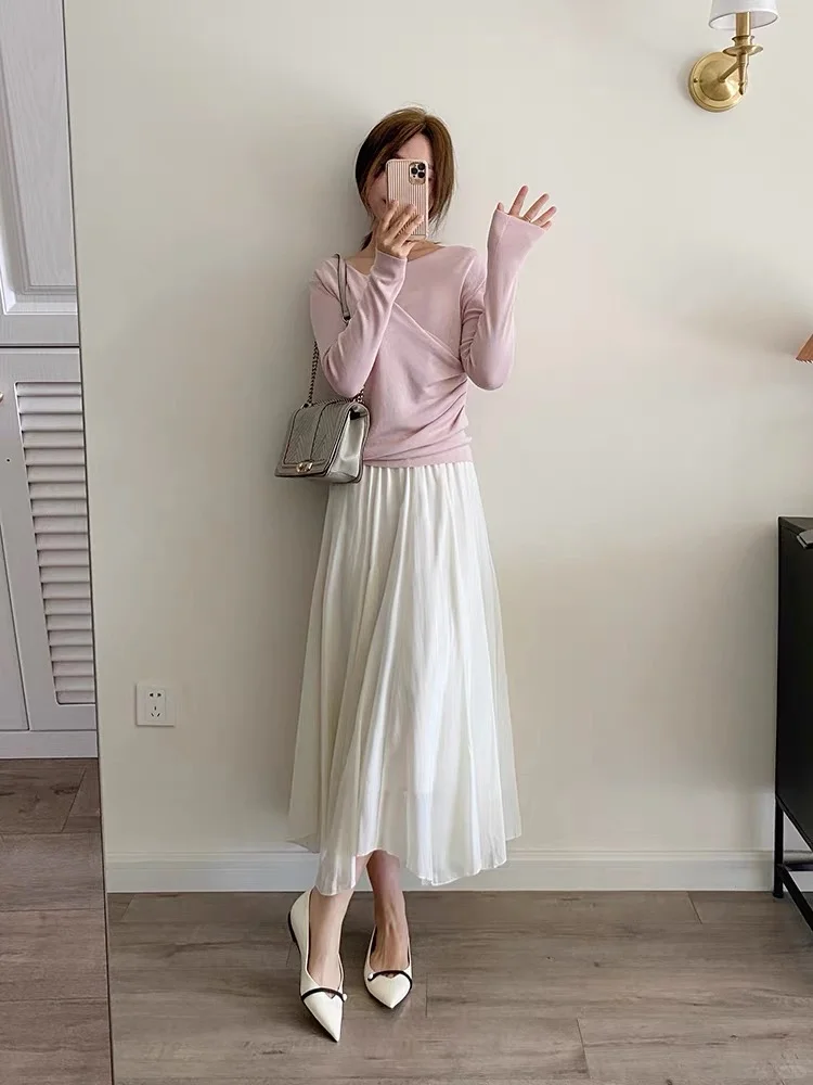 早秋温柔优雅风穿搭✨简简单单就很好看！