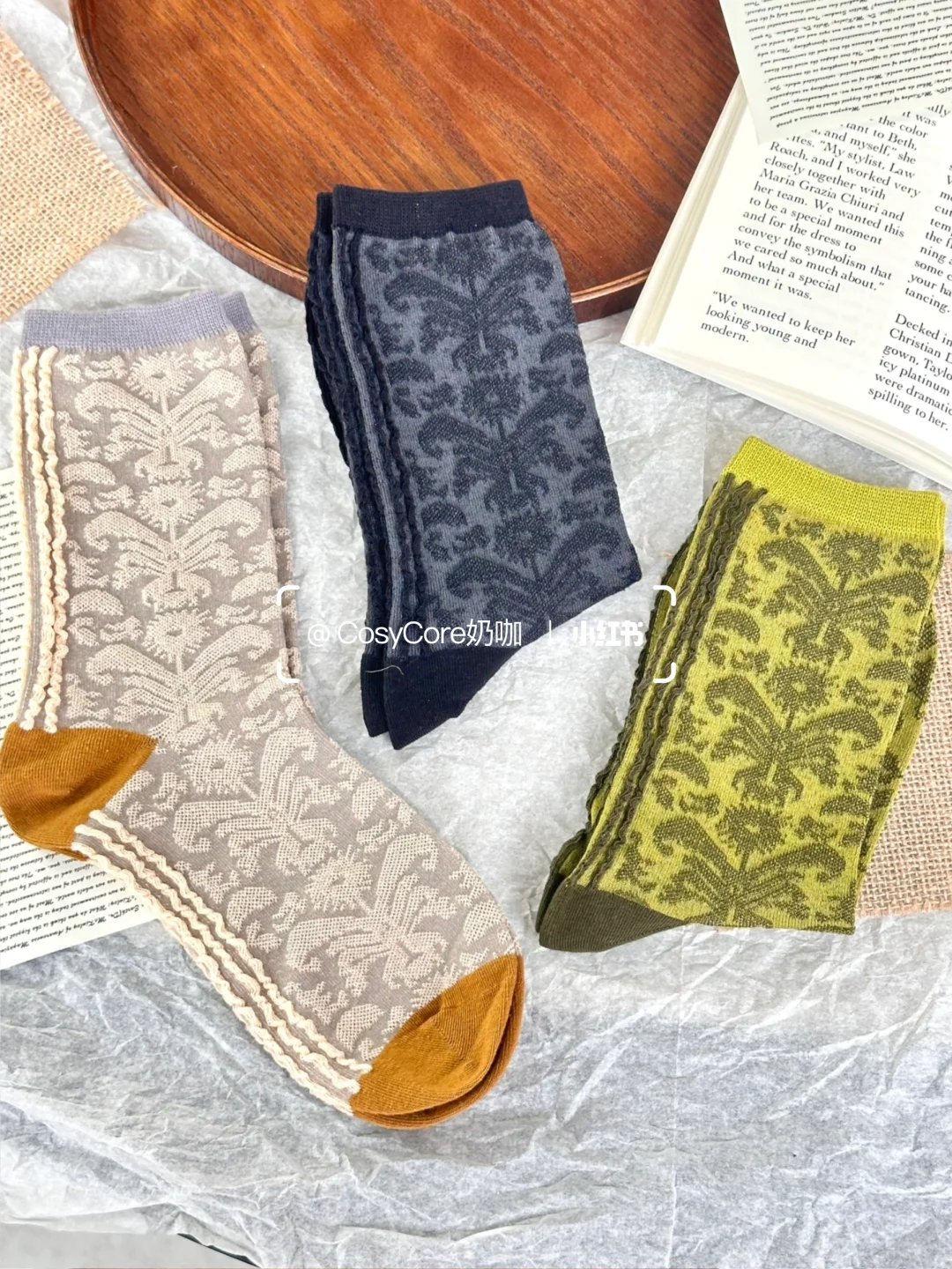 有颜值又高级的袜子找到了！🧦